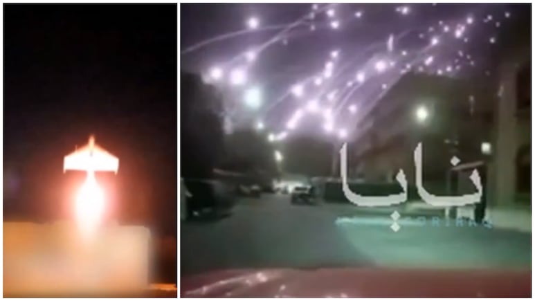 Caught On Camera: Missile Explodes Mid-Air, Explosions Light Up Kuwait Sky As Iran Targets US Bases