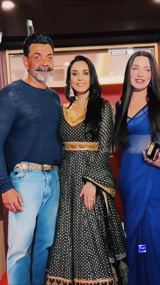 Preity Zinta, Joined By BFFs Bobby Deol And Celina Jaitly, At Her Jewellery Store Launch In Mumbai