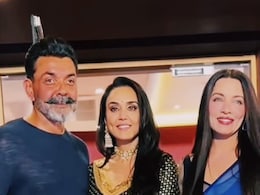 Preity Zinta, Joined By BFFs Bobby Deol And Celina Jaitly, At Her Jewellery Store Launch In Mumbai