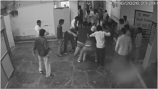 इलाज कराने आए थे, बवाल कर गए; नूंह के सरकारी अस्पताल में लाठी-डंडों से स्टाफ की पिटाई का वीडियो वायरल