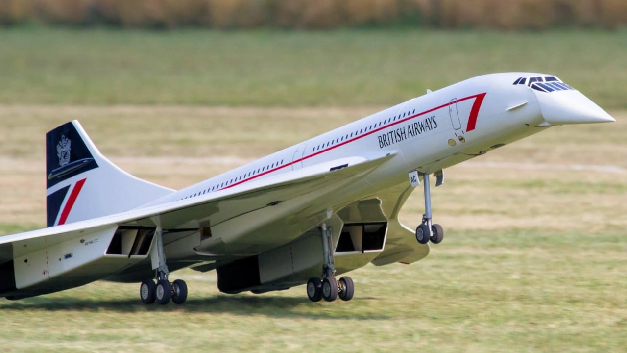 Concorde was retired in 2003, first by Air France and then by British Airways. Concorde was retired in 2003, first by Air France and then by British Airways.
