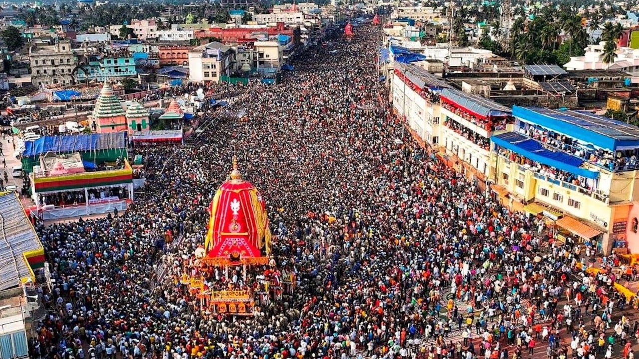 Puri rath Yatra Traffic NDTV Puri rath Yatra Traffic NDTV
