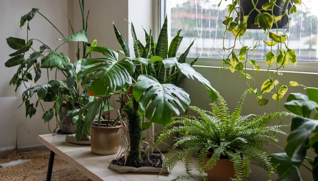 Explore easy-care Indian indoor plants and beautiful styling tips to refresh your home this monsoon.