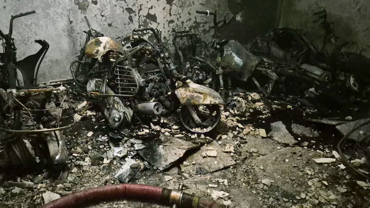 3 Dead, Several Injured After Massive Fire At Residential Building In Delhi