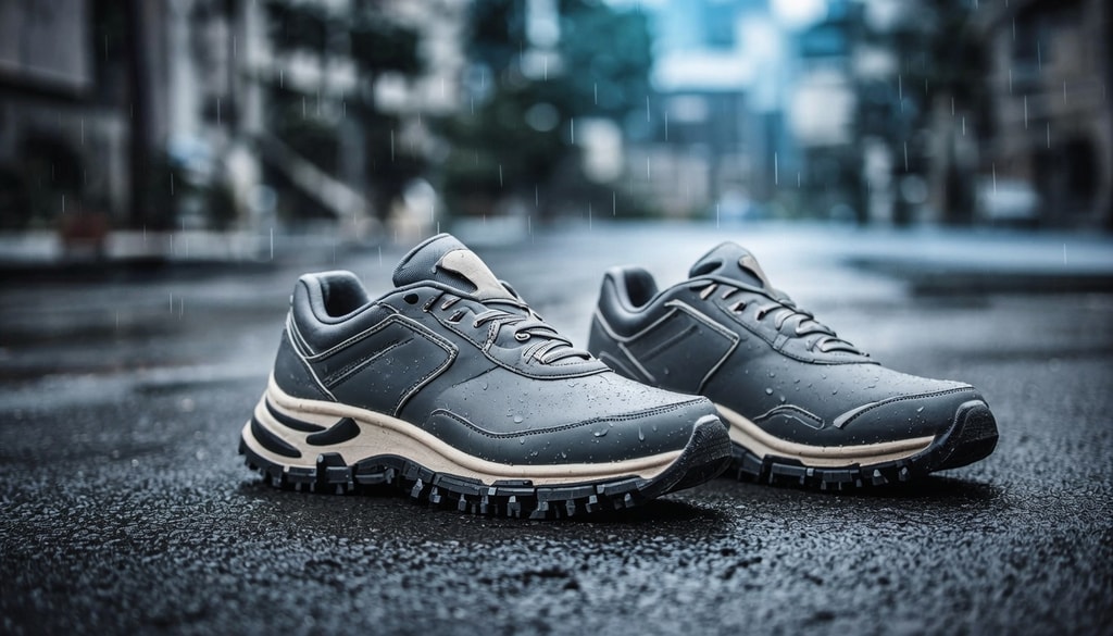 A curated selection of budget-friendly running shoes designed for traction and performance in the rain. A curated selection of budget-friendly running shoes designed for traction and performance in the rain.