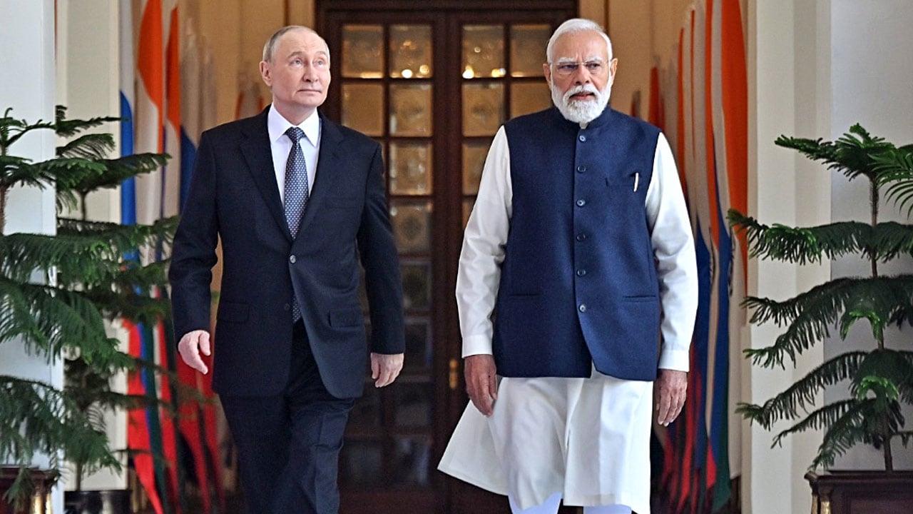 Putin Calls India Reliable Partner, Slams "Detrimental" Western Interference