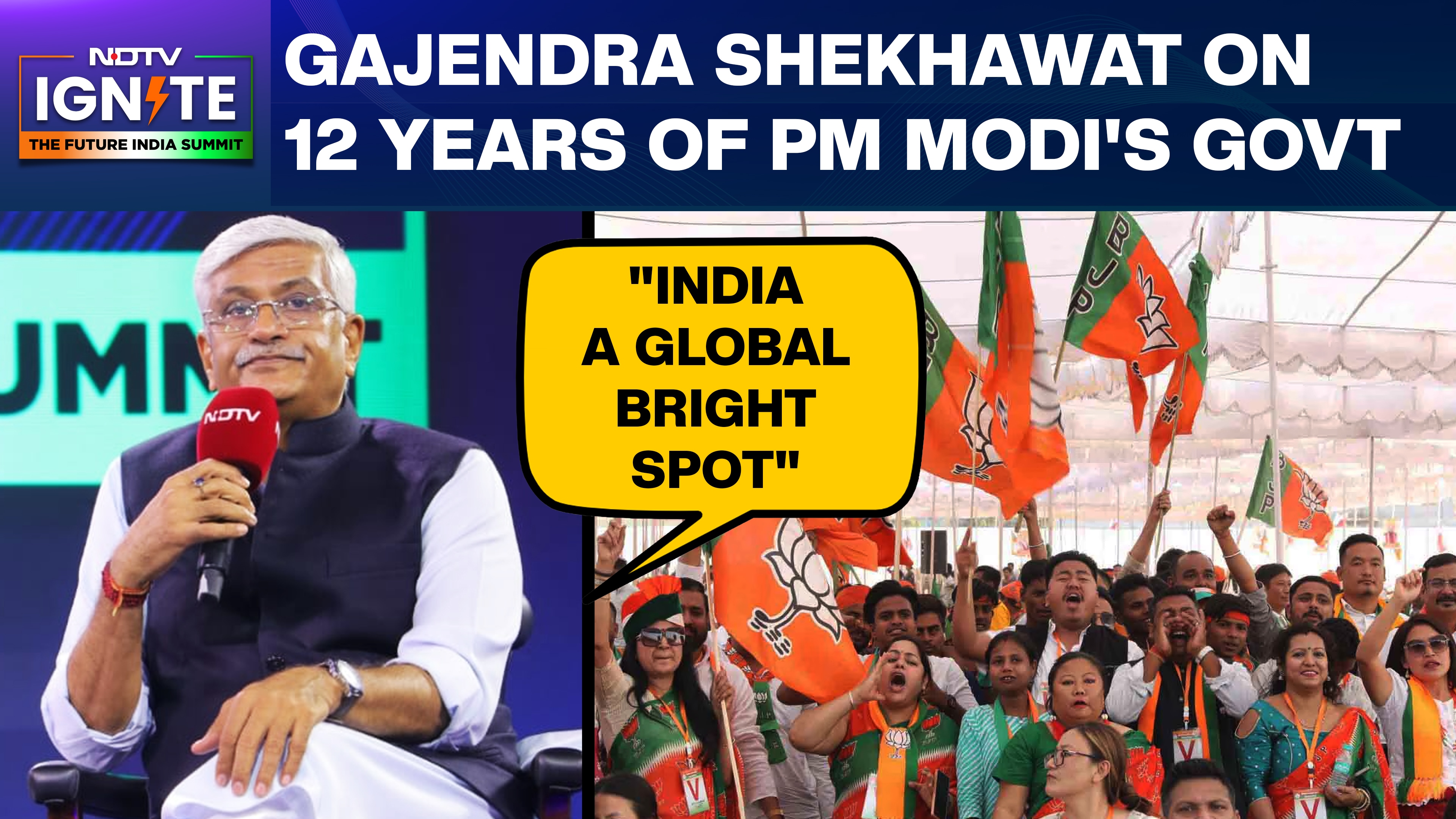 Union Tourism Minister Gajendra Shekhawat On 12 Years Of Modi Govt