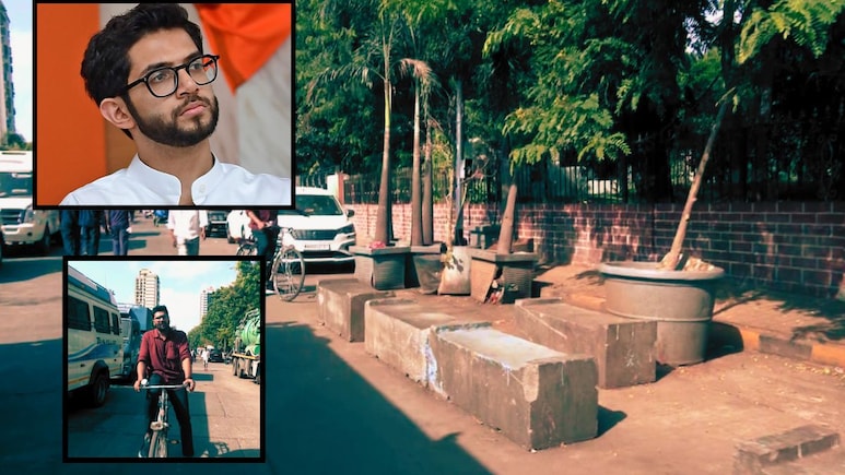 Mumbai News : आदित्य ठाकरेंच्या हस्ते उद्घाटन केलेला दादरमधील 'तो' सायकल ट्रॅक हरवला आहे!