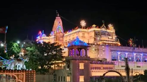 राम मंदिर के बाद अब मथुरा के कृष्ण मंदिर में भी चंदा चोरी पर रार, फलाहारी महाराज ने सीएम से की CBI जांच की मांग