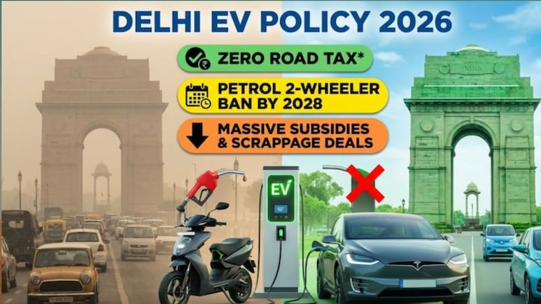 दिल्लीवाले 2028 से नहीं खरीद पाएंगे पेट्रोल बाइक-स्कूटर, पढ़िए Delhi EV Policy 2026 का हर एक पॉइंट