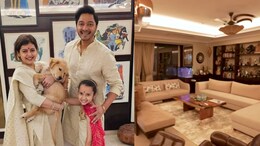 Shreyas Talpade's Lavish Duplex Mumbai Apartment: Home Bar, Film Poster Wall, Wooden Swing
