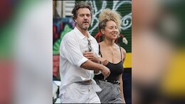 Joshua Jackson And Olivia Burgess Walk Hand-In-Hand During NYC Outing