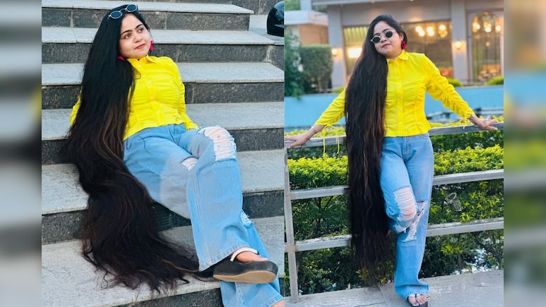 जमीन को छूते हैं 5 फुट लंबे बाल, कानपुर की रूपेंजल ने बताई अपनी लाइफस्टाइल
