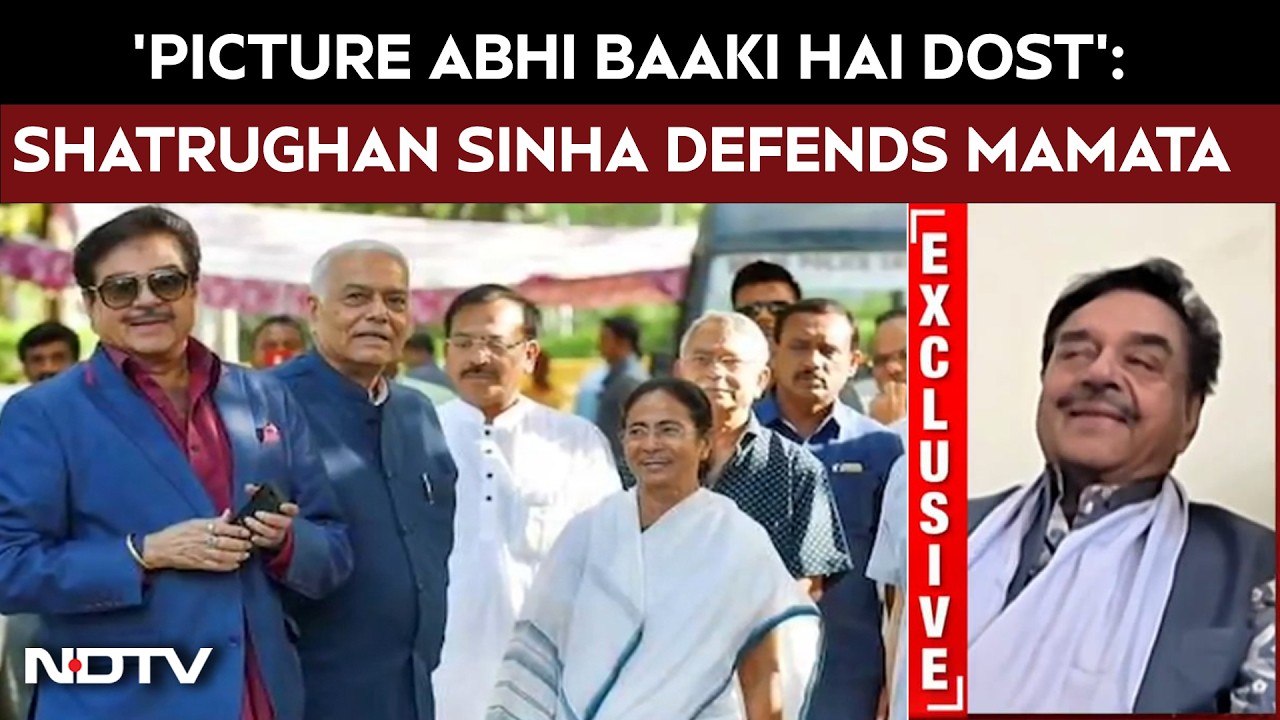 'Picture Abhi Baaki Hai Dost': Shatrughan Sinha Defends Mamata Banerjee Amid TMC Turmoil