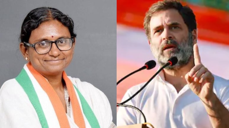 वोट और सरकार के बाद अब सीट चोरी... मीनाक्षी नटराजन का नामांकन खारिज होने पर राहुल गांधी का चुनाव आयोग पर तंज