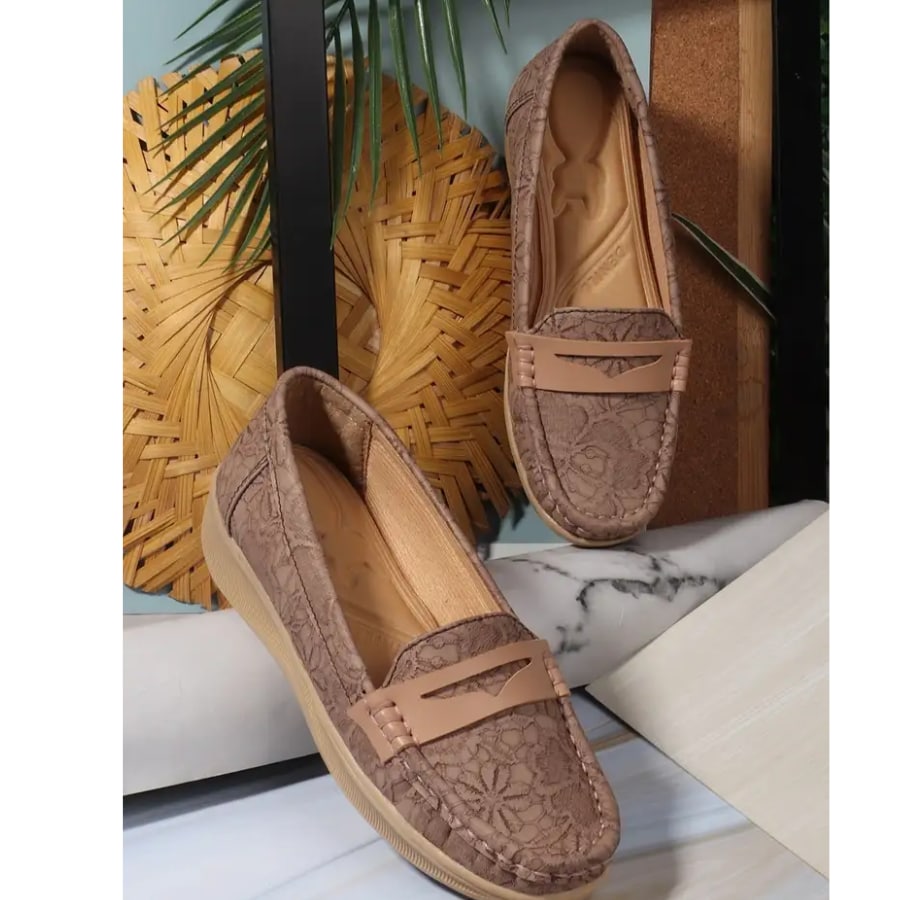 Click here to buy: Denill Women Bellies (Brown, 3)