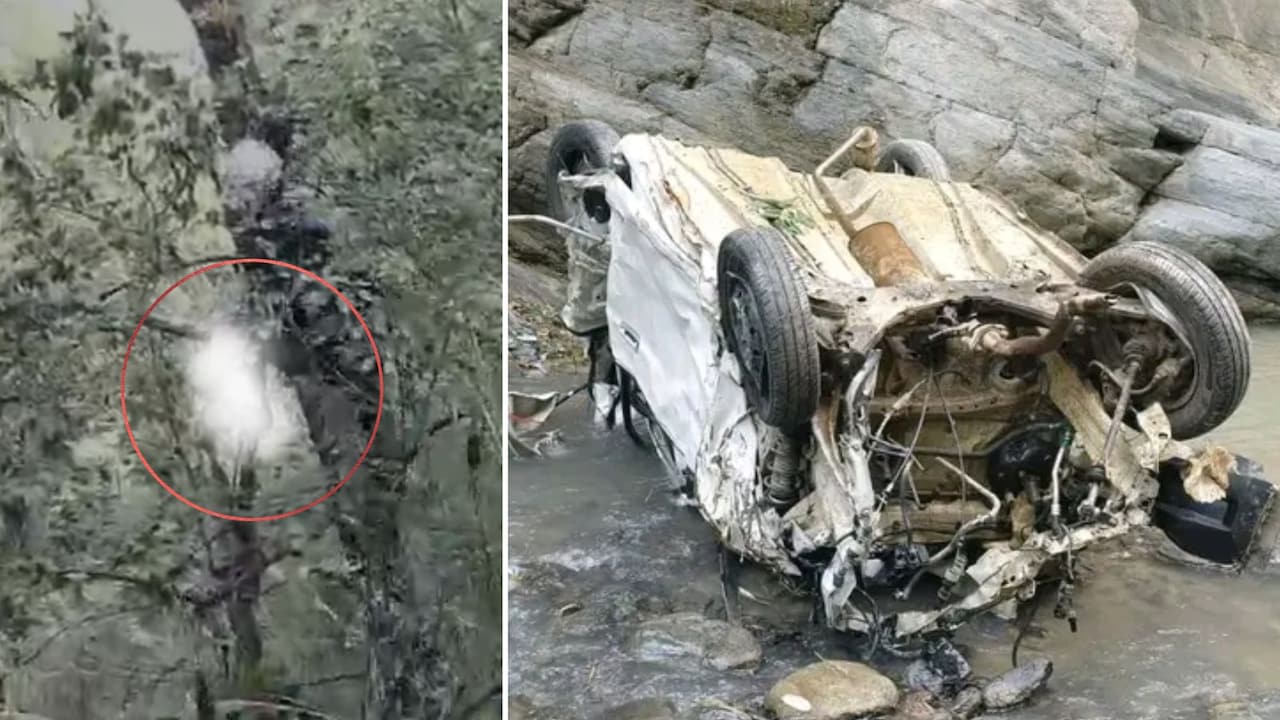 हिमाचल के चंबा में गहरी खाई में गिरी कार, 4 लोगों की मौत; पेड़ों पर लटके मिले शव