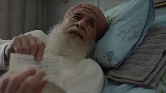 Naseeruddin Shah plays a 95-year-old man with dementia