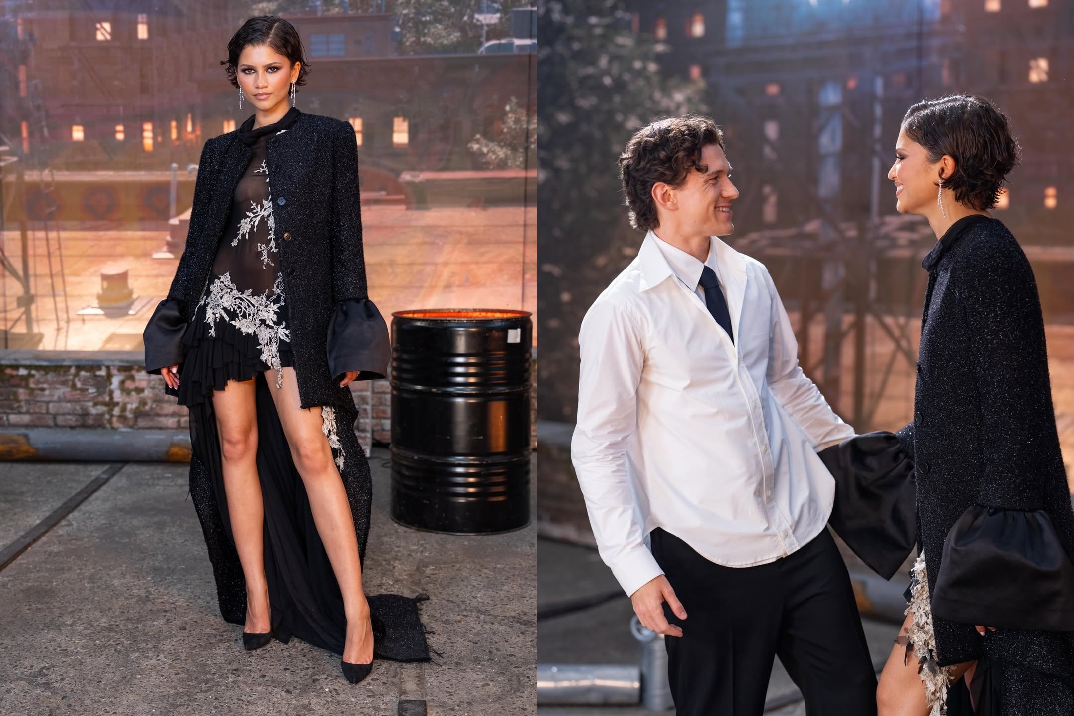 Zendaya Makes Fashion Statement During Spider Man: Brand New Day Fan Stop