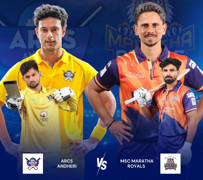 MSC Maratha Royals beat ARCS Andheri by 8 runs to retain T20 Mumbai title