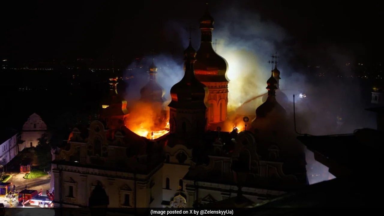 Russia Unleashes Major Attack On Ukraine, 11 Dead, Historic Site Damaged