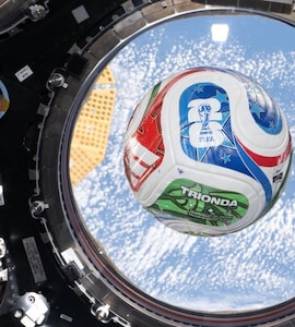 Watch: FIFA World Cup 2026 Ball, Trionda, In Space As NASA Studies Football Technology
