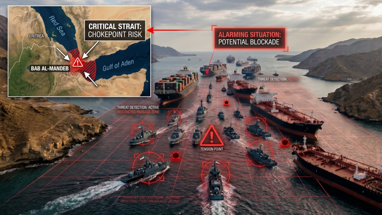 'Catastrophic For Entire World': Qatar's Urgent Warning On Potential Bab al-Mandab Closure