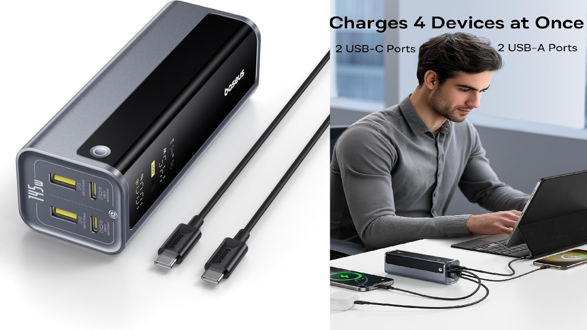 20800mAh बैटरी के साथ Baseus ने लॉन्च किया 145W चार्जिंग वाला पावरबैंक, जानें कीमत