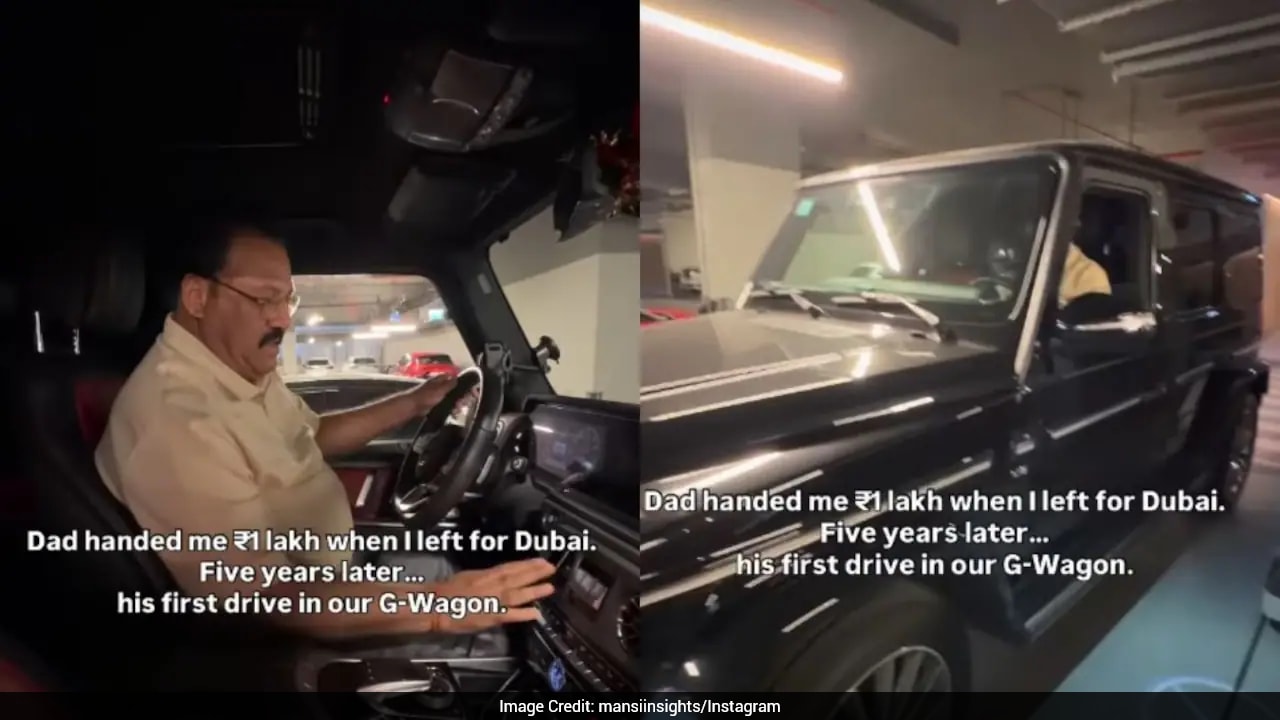 Woman Shares Emotional Milestone As Father Takes First Drive In Her G-Wagon
