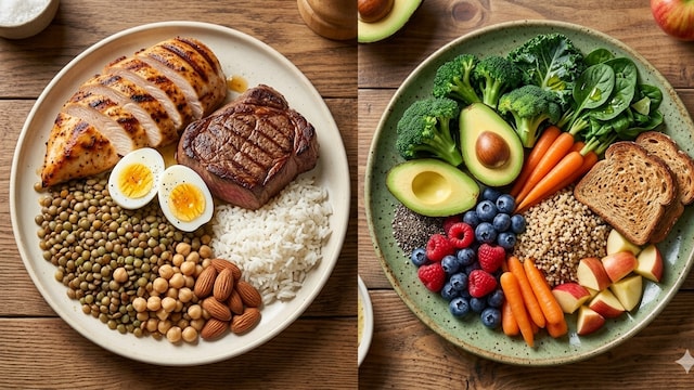 Protein and fibre are complementary nutrients that serve distinct and essential functions