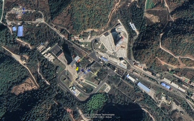 The Xichang space centre is located in China's Sichuan province. The 2007 ASAT test satellite was launched from here. The Xichang space centre is located in China's Sichuan province. The 2007 ASAT test satellite was launched from here.