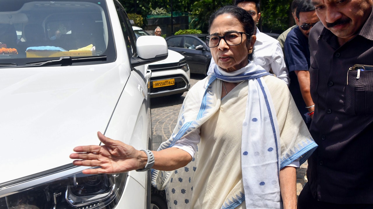 Mamata Banerjee Security Row Escalates After TMC MP's Protest Video
