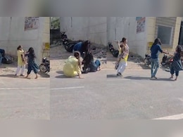 पति संग प्रेमिका को देख भड़की पत्नी, होटल के बाहर बाल पकड़कर की पिटाई; हाईवोल्टेज ड्रामे का VIDEO