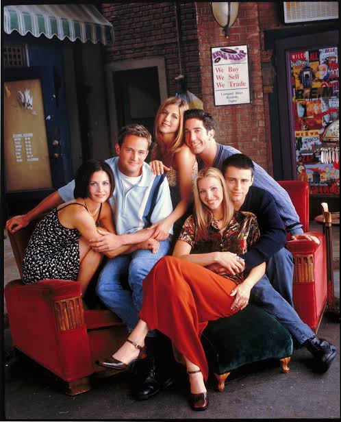 F.R.I.E.N.D.S cast.