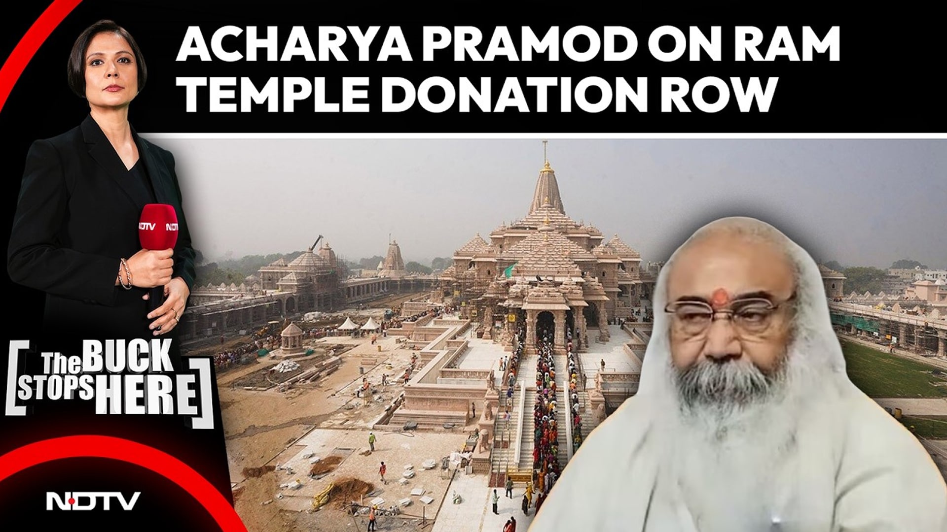 'Trust Officials Should Step Aside': Acharya Pramod On Ram Temple Donation Allegations
