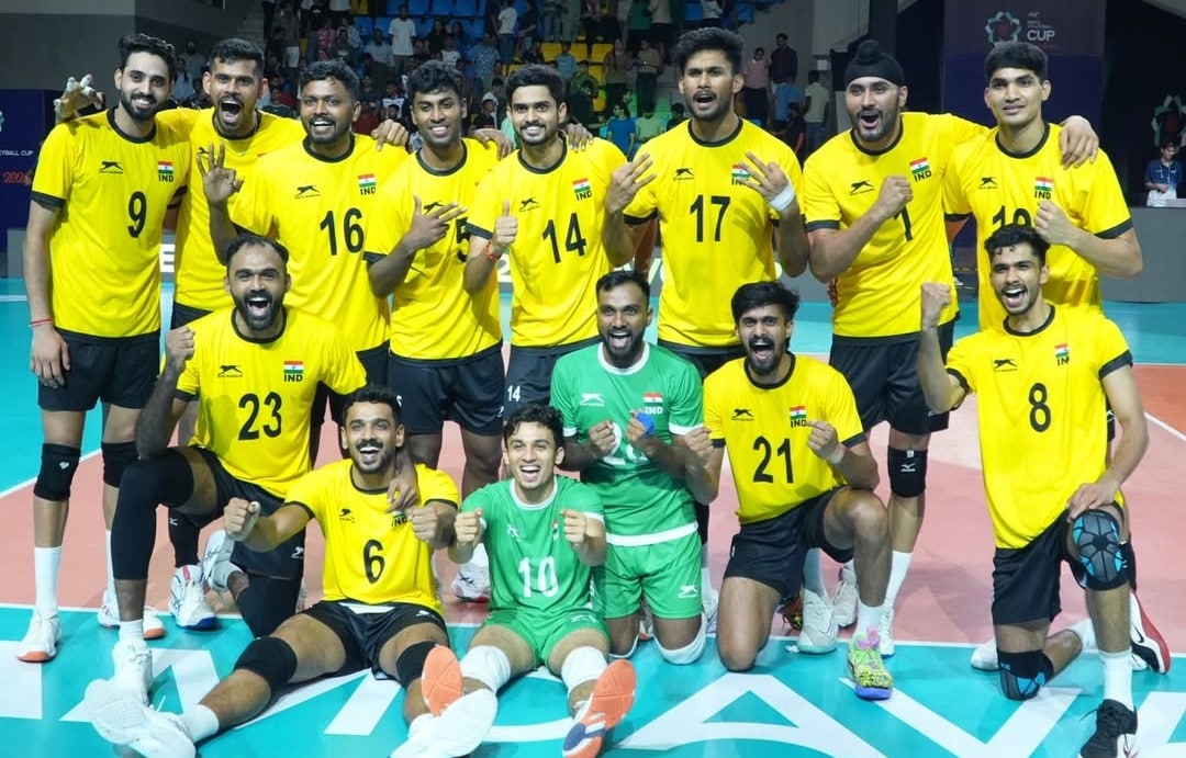 India Extends Unbeaten Run at AVC Men’s Volleyball Cup Under Head Coach’s Review