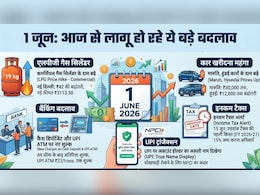 1 June Rules Changes: बैंकिंग, इनकम टैक्&zwj;स से लेकर कार की कीमतों तक, आज से लागू हो रहे हैं ये बड़े बदलाव, सीधा आपकी जेब पर असर!
