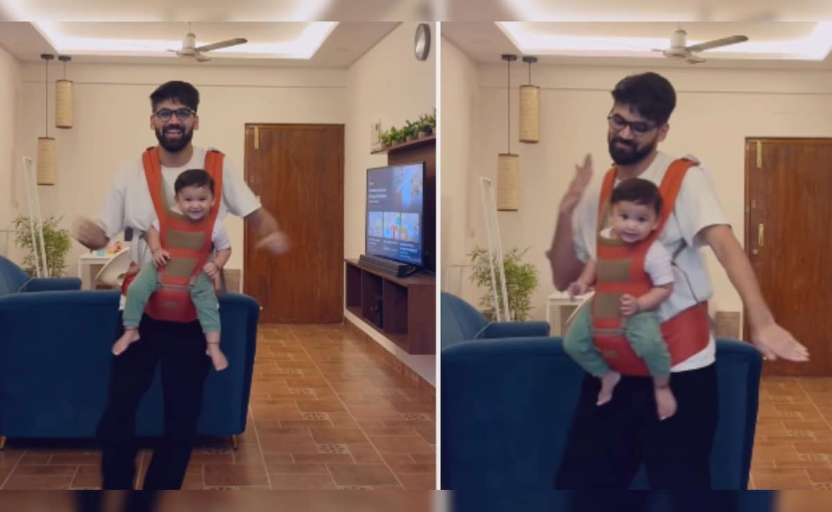 वो लड़की है कहां... गाने पर पिता ने बेटी को बेबी कैरियर में लेकर किया जानदार डांस, दिल को छू रहा वीडियो