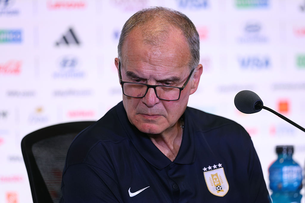 'I Am Not A Model': Bielsa Fires At Journalist After Uruguay's Draw vs Saudi