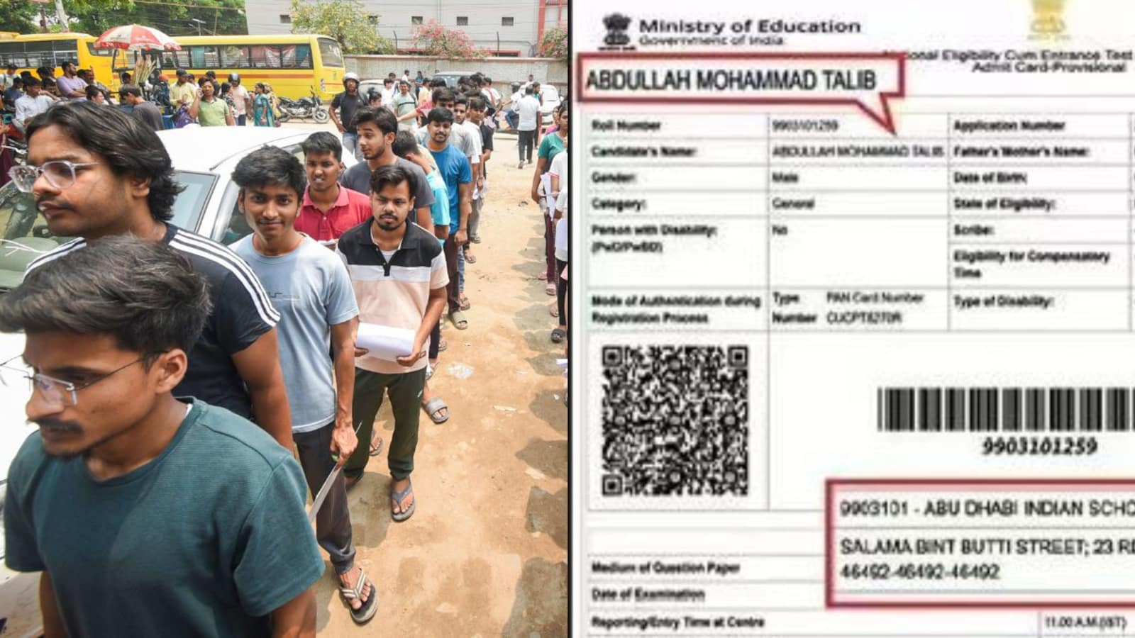 NEET Re-Exam 2026: Nagpur Student Allotted Abu Dhabi Centre Due To NTA Technical Glitch