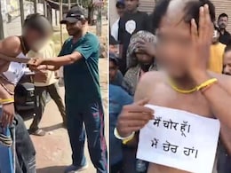 On Camera, Man Tied, Thrashed, Head Shaved Over Theft Suspicion In Ludhiana