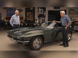 Former US President Joe Biden Revisits His 1967 Corvette With Jay Leno
