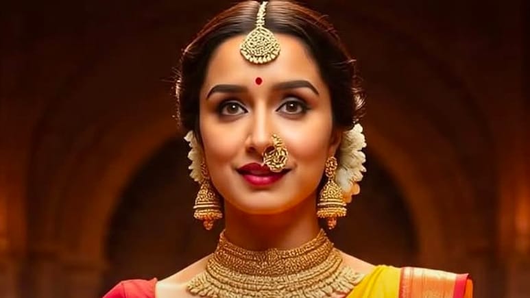 श्रद्धा कपूर की ईथा की पहली झलक वायरल, स्त्री 2 और छावा के मेकर्स की फिल्म में प्रेग्नेंट विठाबाई के रोल में आईं नजर