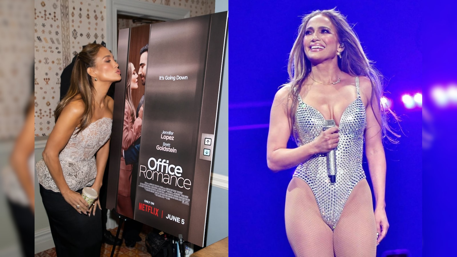 Jennifer Lopez and Brett Goldstein Discuss Preparation for 'Office Romance' Bikini Scenes
