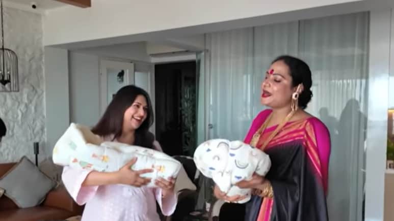 दिव्यांका त्रिपाठी के बेटों को आशीर्वाद देने पहुंचे किन्नर, दरवाजे पर ऐसे हुआ स्वागत और डांस से यूं जमा रंग