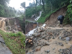 Key Bridge In Sikkim Washed Away As Heavy Rain Triggers Floods, Landslides