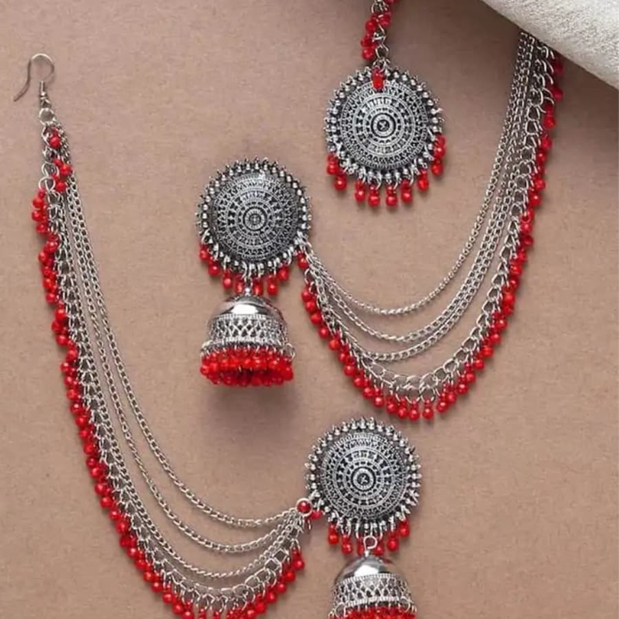 Click here to buy: MONKDECOR Alloy Earring Set Click here to buy: MONKDECOR Alloy Earring Set