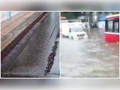Videos Capture Mumbai Rains Chaos: Waterlogged Streets, Slow Moving Traffic As Heavy Downpour Continues