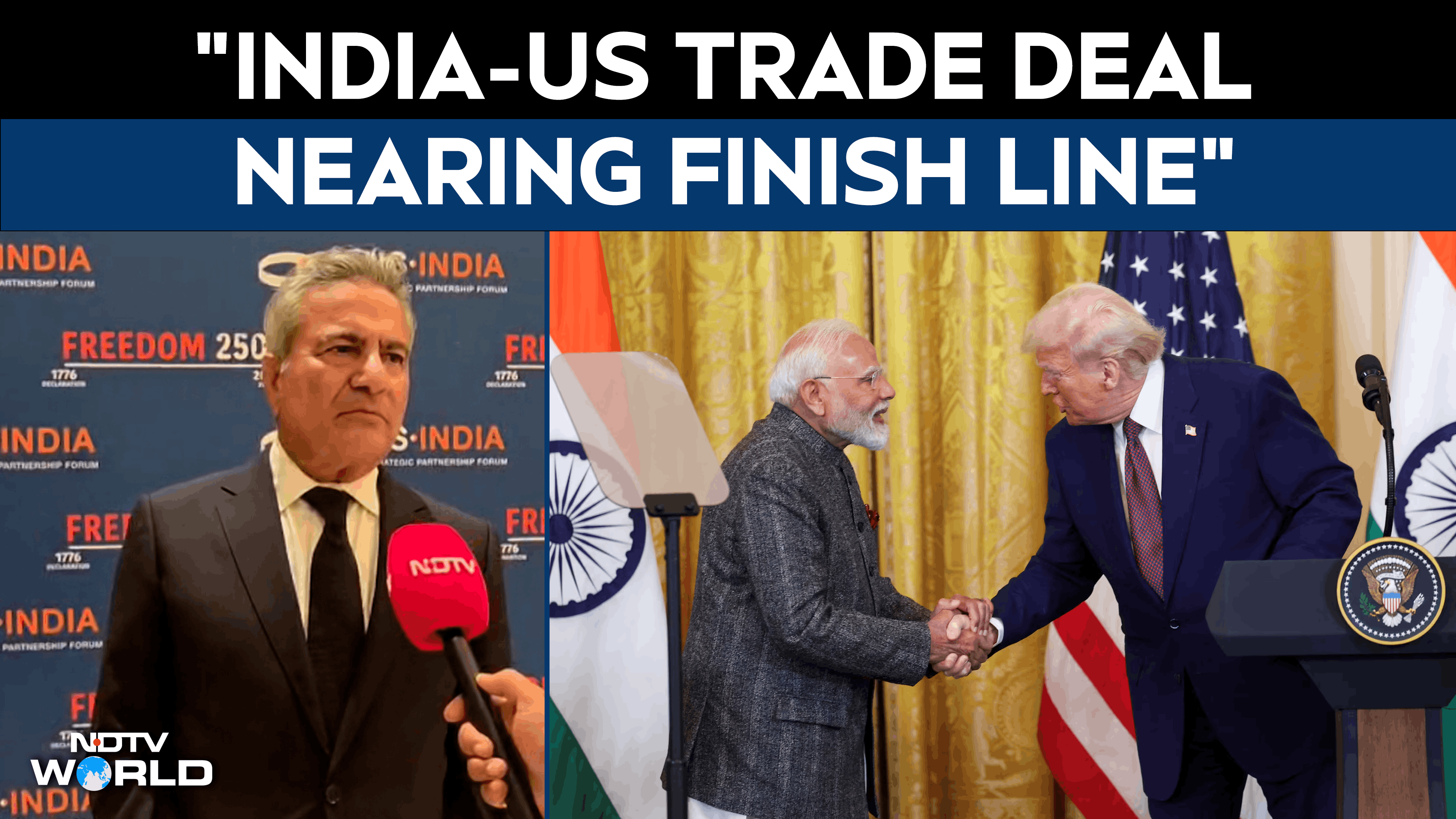 India US Trade Deal | "Trade Deal Nearing Finish Line": USISPF Chief Mukesh Aghi