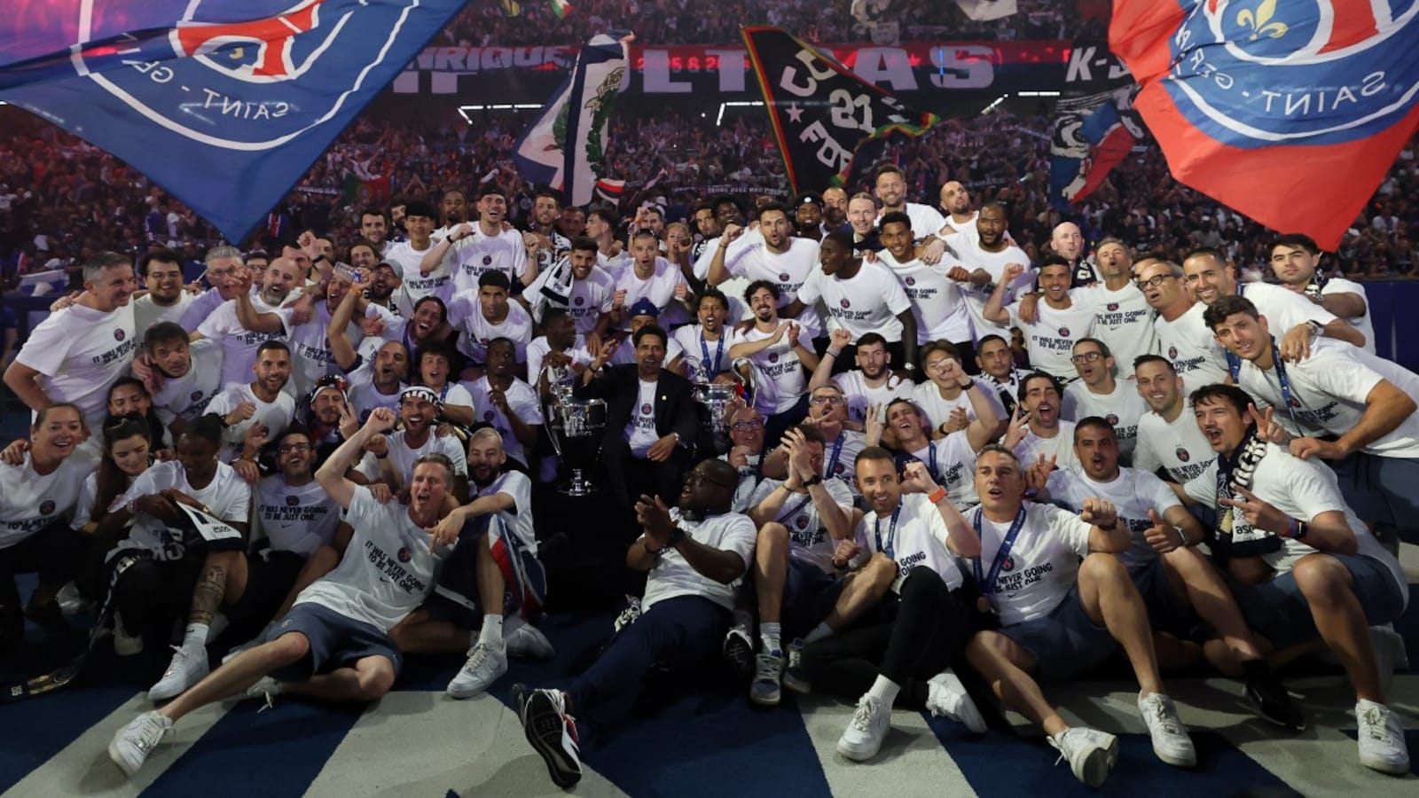 Paris Saint-Germain Celebrate Champions League Triumph Amid Riot Recriminations